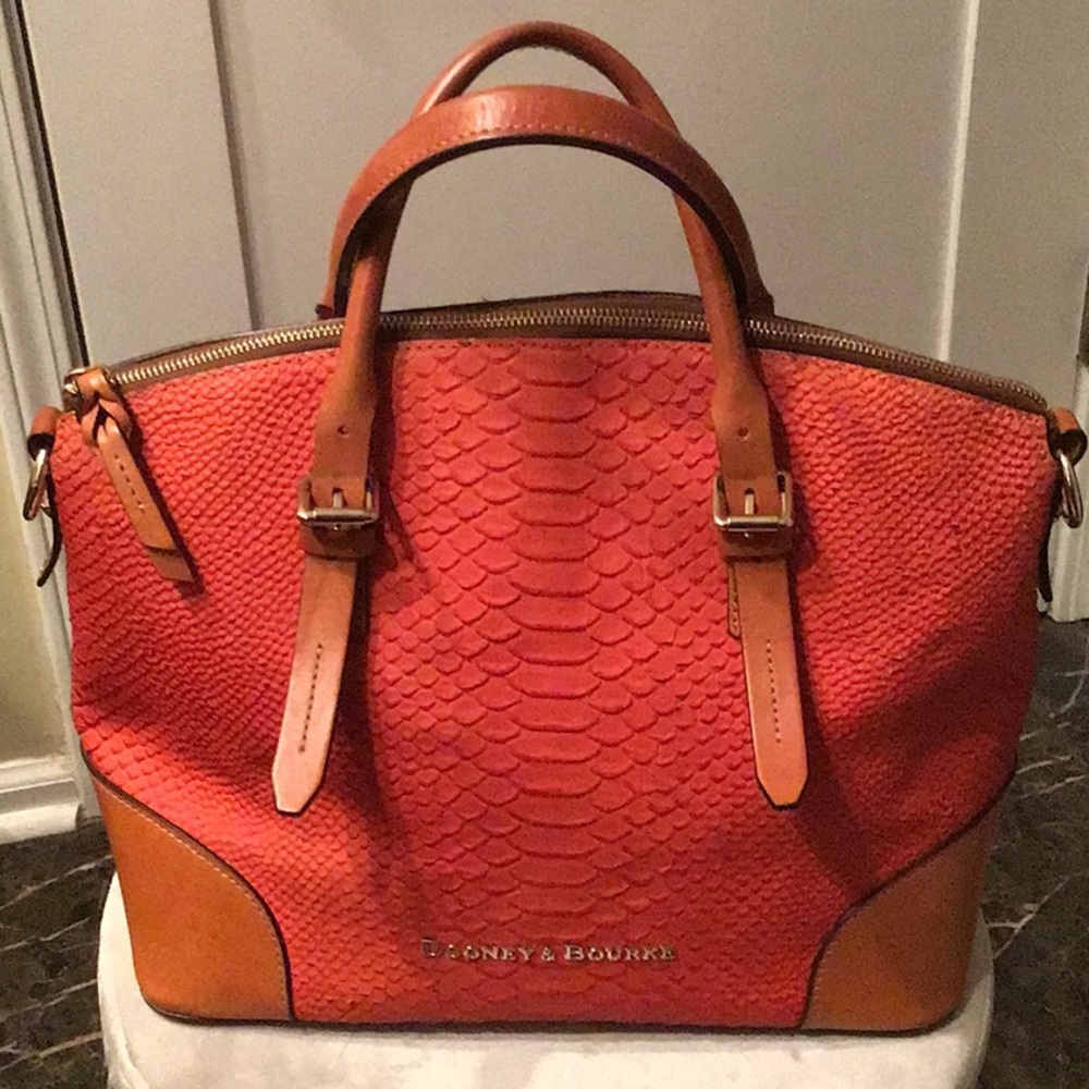 Dooney & Bourke Python Satchel - image 1
